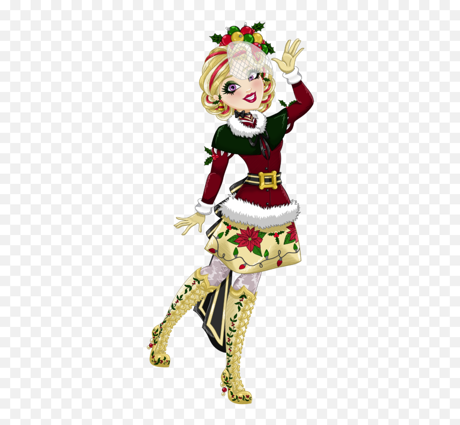 Destiny Claus Ever After High Fandom Wiki Fandom - Ever After High Daughter Of Santa Emoji,Dabbing Cowboy Emoji