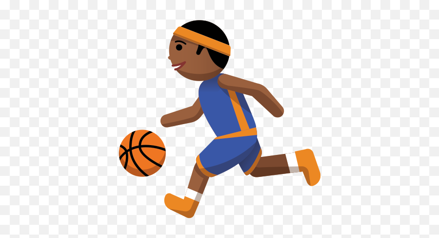 For Nba - Cartoon Basketball Player Png Emoji,Nba Player Emoji