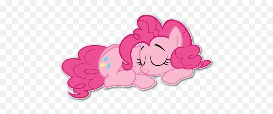 Pinkie Pie Divisionu201d Stickers Set For Telegram - Girly Emoji,Pinkie Pie Emoji