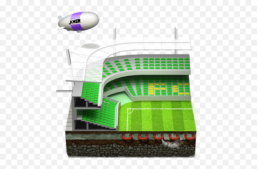 Soccer Football Stadium Icon - Icon Sports 3d Emoji,Stadium Emoji