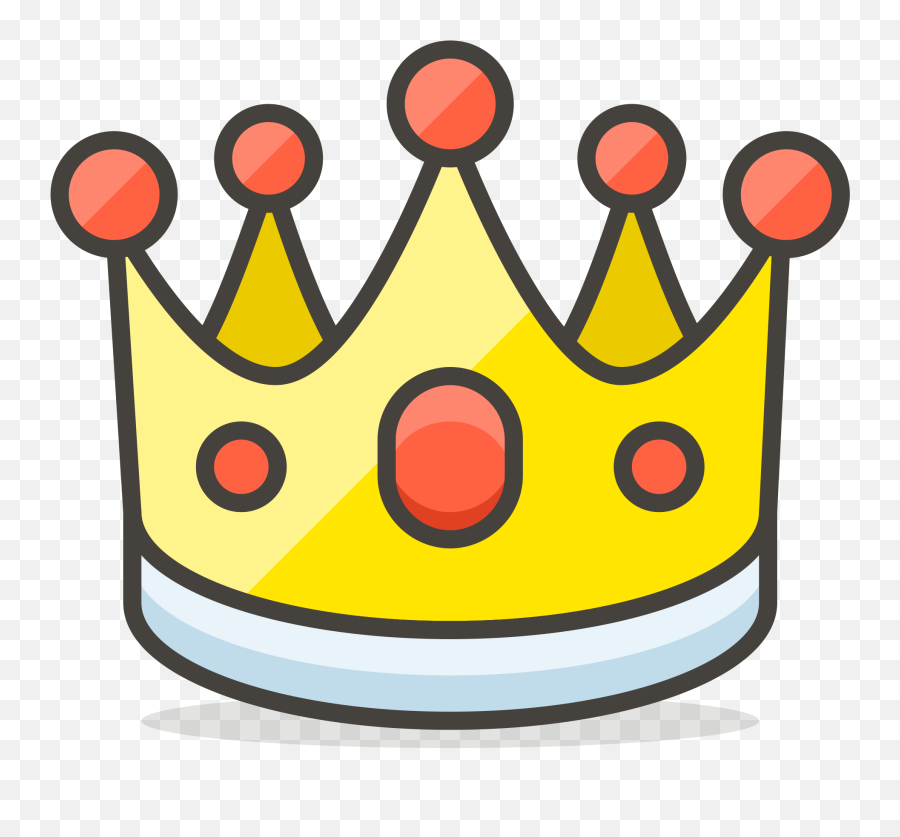 Crown Emoji Clipart - Mahkota Cartoon Png,Crown Emoji