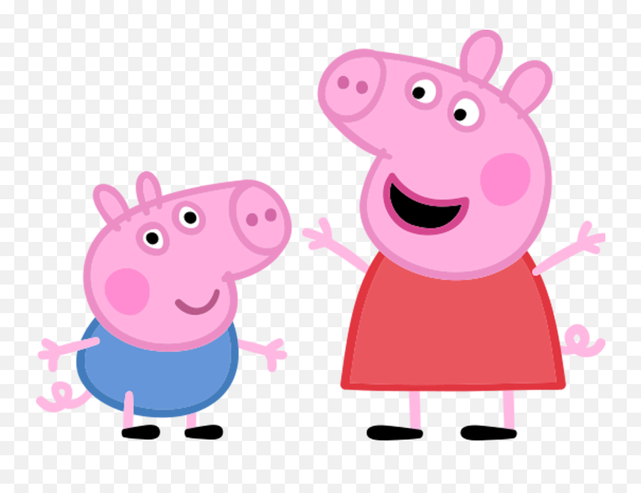 Hasbro To Buy Peppa Pig Owner - Peppa Pig And George Emoji,Canadian Pig Emoji