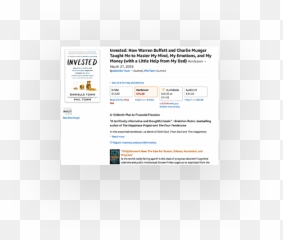 About Invested - Vertical Emoji,Warren Buffett On Emotions