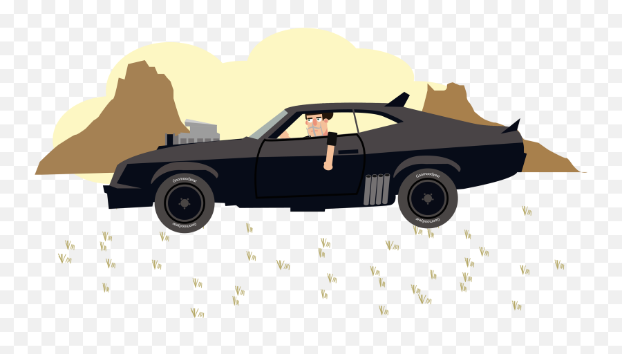 Mad Max Cartoon - Automotive Paint Emoji,Mad Max Fury Road Emoticon Download