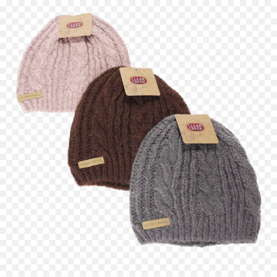 Winter - Hats Ladies Cable Knit Clear Creek Pull Hat Toque Emoji,Knitting Emoji