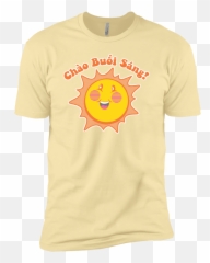 Good Morning - Retro Raygun T Shirt Emoji,Emoticon Oi