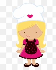 Menina Chefe De Cozinha Desenho Clipart - Full Size Clipart Menina Das Trufas Emoji,Maria Chiquinha Emoticon Whatsapp