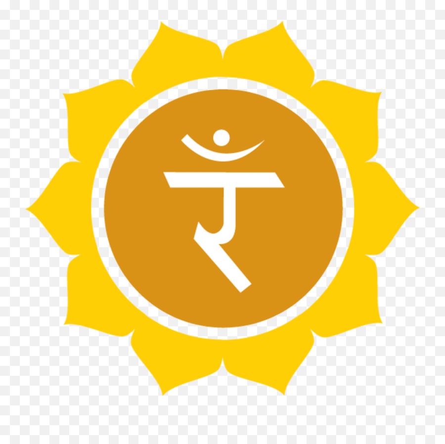 Solar Plexus Chakra And Self - Esteem Crystals And Gemstones Logo Round Shape Design Emoji,Chakras And Emotions
