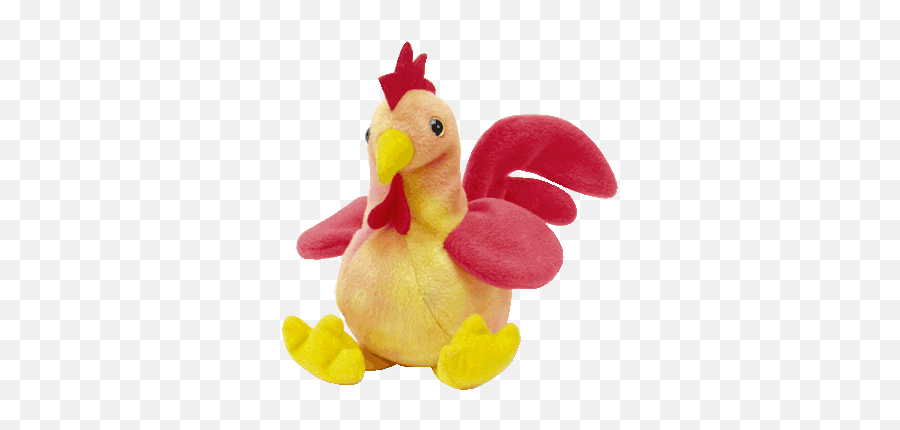 Rooster Ty Beanie Baby Chinese New - Beanie Babies Rooster Emoji,Chinese Rooster Emojis