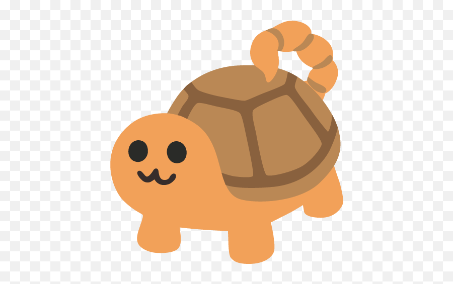 Scorpion Emoji In Android - Clown Turtle Emoji,Pote De Catchup Emoticon