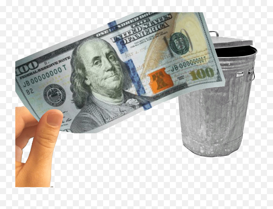 Throw Money Stickers For Android Ios - New 100 Dollar Bill Emoji,Flying Money Emoji