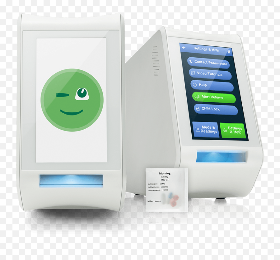 The Future Of Connected Care - Spencer Medication Dispenser Emoji,Pharmacist Emoticon
