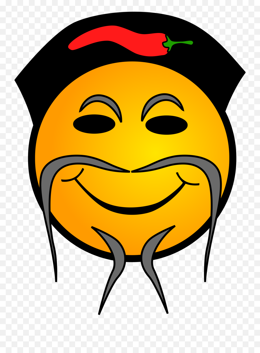 Cook Clipart Sad Cook Sad Transparent - Chinese Smiley Emoji,Chef Emoji