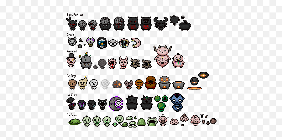 Custom Sprites Bindingofisaac - Binding Of Isaac Custom Sprites Emoji,Binding Of Issac Emoticon