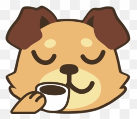 Pollomostro Also A Hug Itu0027s Not Clear When Itu0027s Small - Thinking Face Dog Emoji,Doggo Emoticon