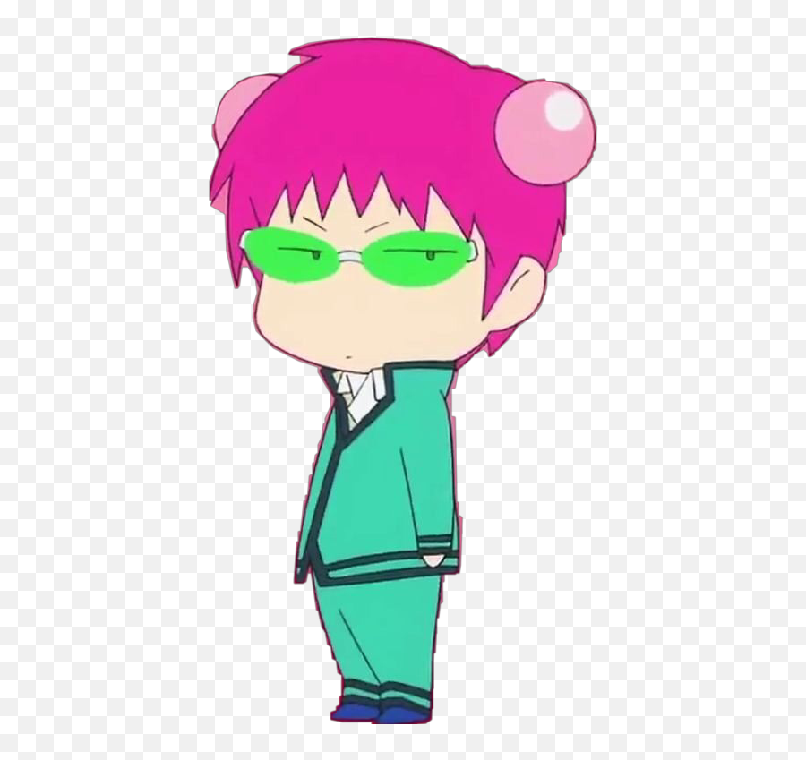 Collection Of Free - Saiki Kusuo No Psi Nan Chibi Emoji,Jayhawk Emoji