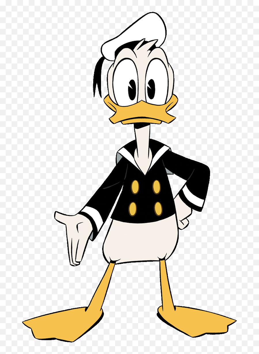 Donald Duck - Ducktales Characters Emoji,The Masked And Unmasked Emotions Each Character Feels