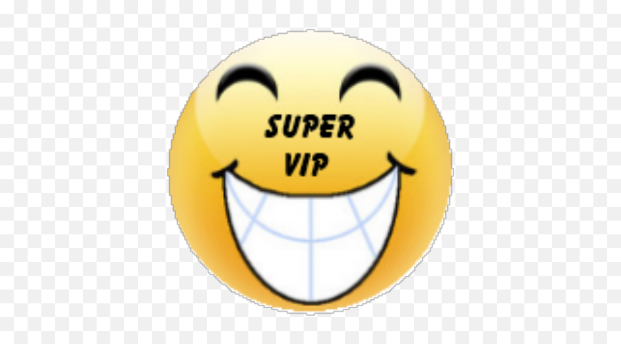 Super Vip Smiley - Roblox Happy Emoji,Emoticon For Roblox