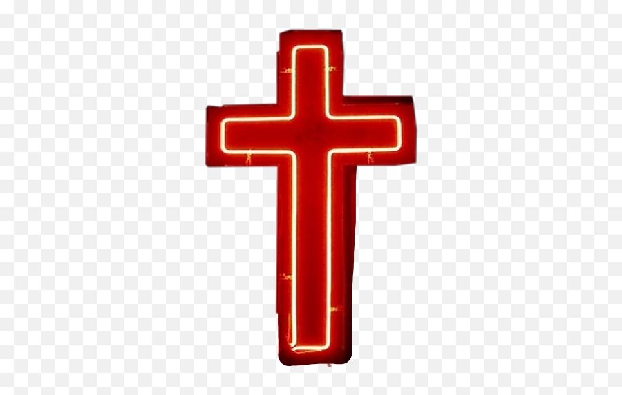 Cross Sticker - Christian Cross Emoji,None Of My Business Emoji