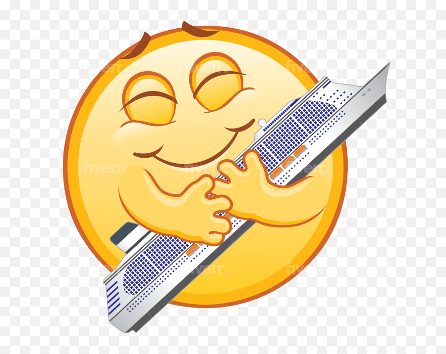 Personalised Cartoon Emojy Character - Happy Emoji,Comb Emoji