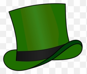 Top Hat Green - Green Hat Clipart Emoji,Emoticon Symbol Top Hat I Say