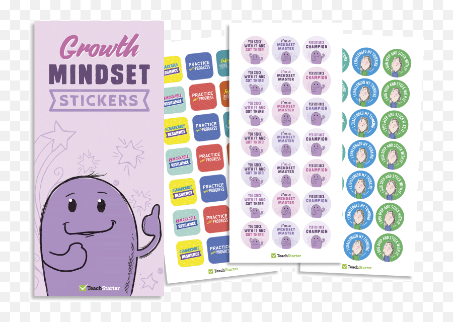 2 X 500 Stickers - Growth Mindset Sticker Books Growth Horizontal Emoji,Janelle Monae Emotion Picture