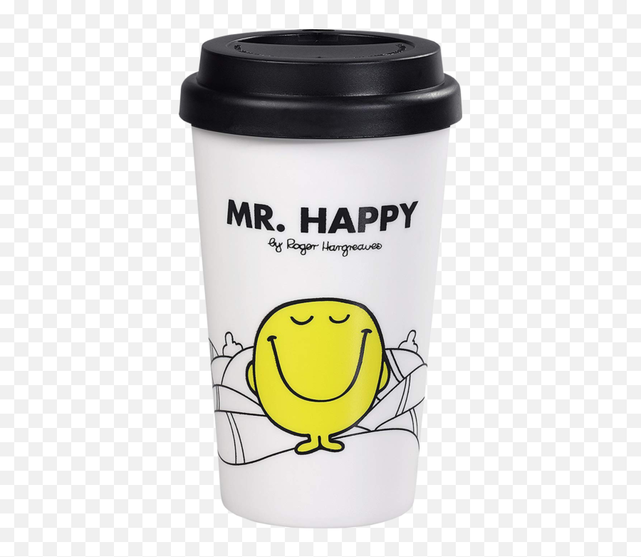 Mr Men - Mr Happy Travel Mug Mr Men And Little Miss Emoji,Giggling ...