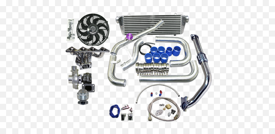 Cxracing Turbo Kit For Honda Civic U0026 Integra With D15 D16 D Emoji,Honda Civic Emotion Parts