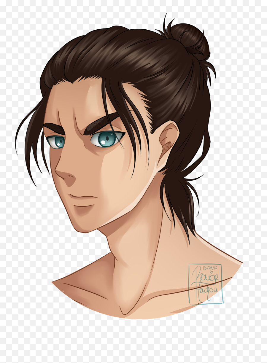 View Fullsize Eren Jaeger Image - Eren Jaeger Transparent Emoji,Imessage Attack On Titan Emojis