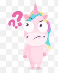 Question Stickers - Free Miscellaneous Stickers Emoji,Coloring Pages Of Unicorn Emojis