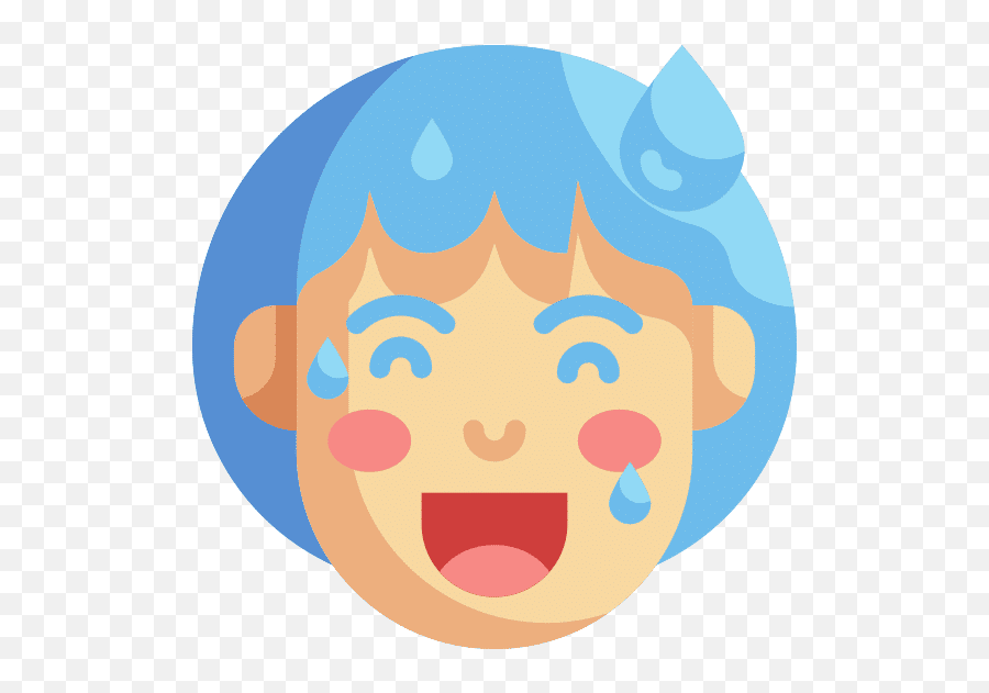 Sweat Emoji Icon Design - Canva,Sweat Emoji