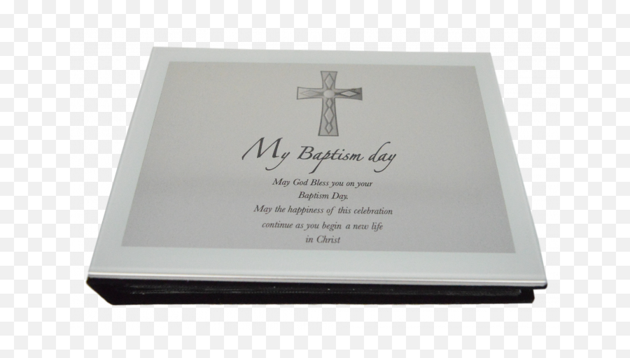 Baptism Photo Album - In English Christian Cross Emoji,Prince Symbol Emoji