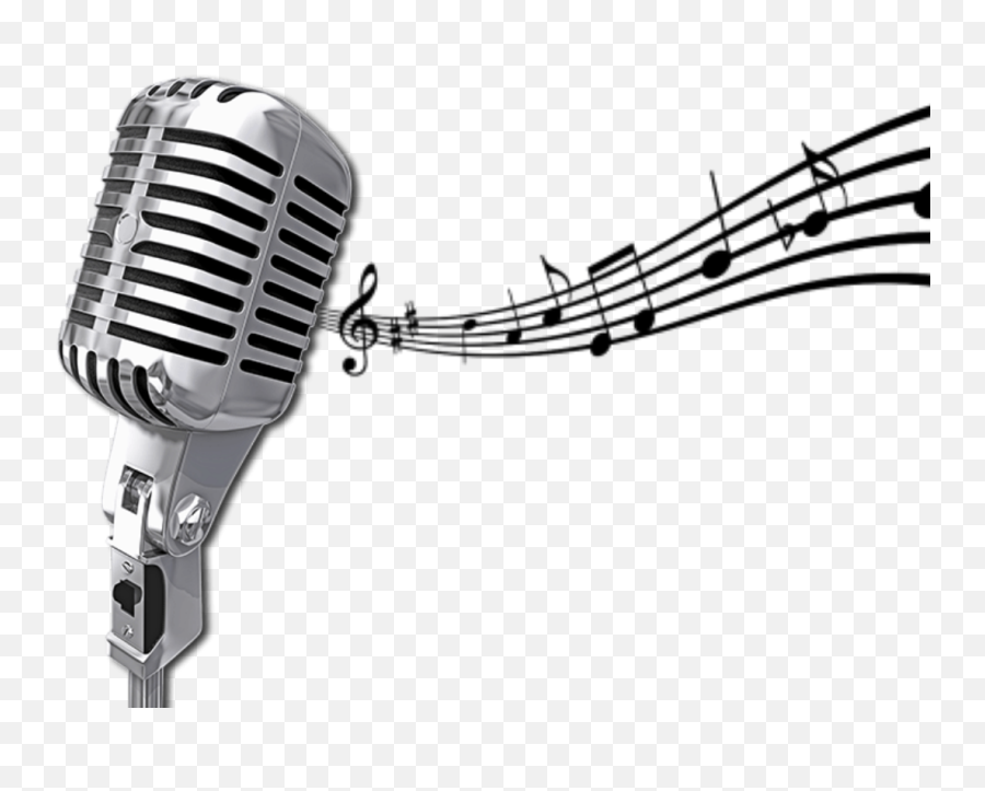 Microphone With Music Notes Png U0026 Free Microphone With Music - Southern Lights Vocal Academy Emoji,Music Emoji Png