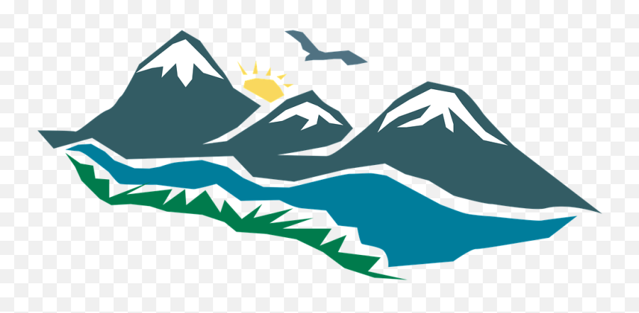 Free Mountain Logo - Mountain Sunrise Clipart Emoji,Mountain Emoji Transparent