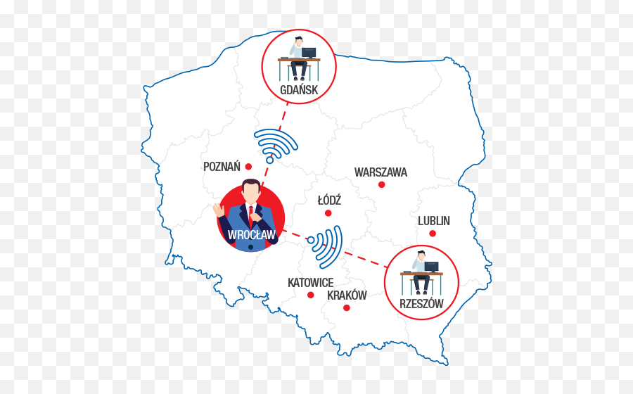 Remote Trainings - Altkom Akademia Map Of Poland With Warsaw Emoji,Msp Emojis
