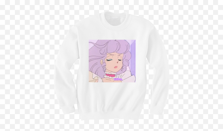 Creamy Mami Sweater From No Face Neko - Long Sleeve Emoji,Emoji Apparel Storenvy