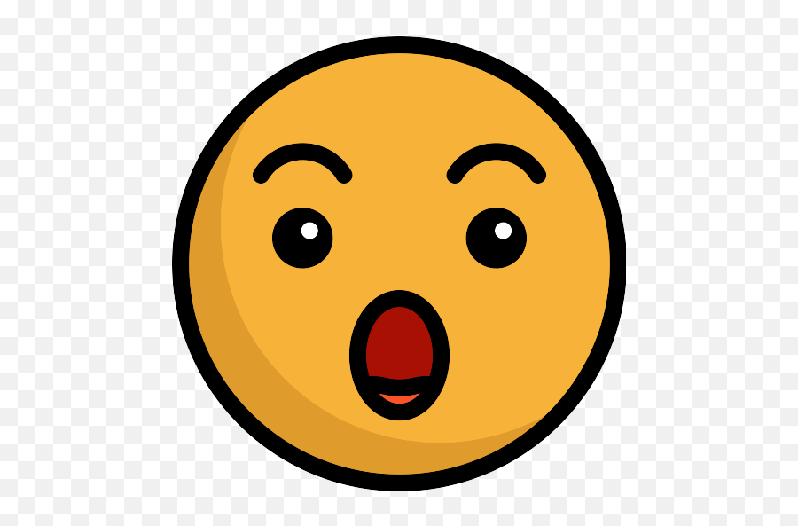 Surprised Emoji Vector Svg Icon - Icon,Surpised Emoji