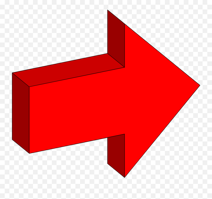 Download Png Arrow Red Png U0026 Gif Base - Big Red Arrow Png Emoji,Arrow Emojis