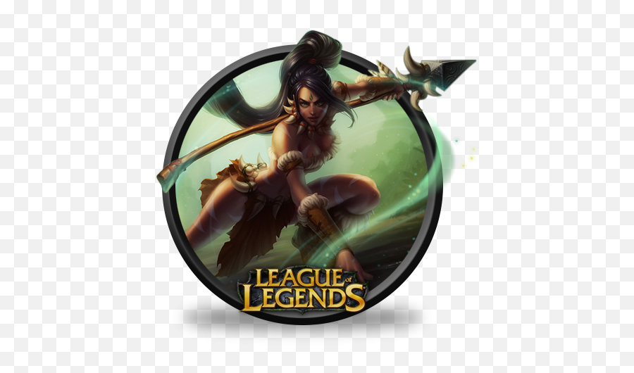 Legends Nidalee Icon Png Clipart - League Of Legends Icon Ashe Emoji,Despair Emoticon League Of Legends