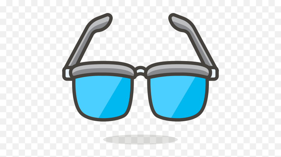 Glasses Free Icon Of 780 Free Vector Emoji - Glasses,Glasses And Hand Emoji