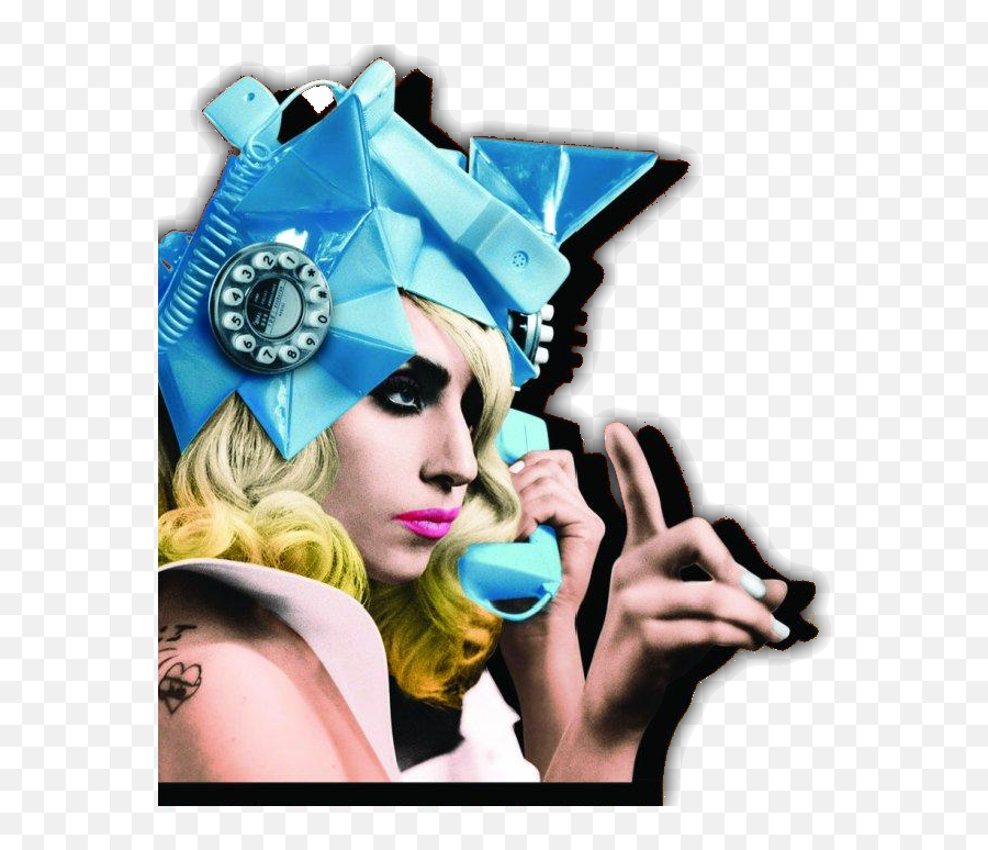 Telephone Png Lady Gaga Telephone Png - Telephone Lady Gaga Beyonce Emoji,Emotion Lady Gaga