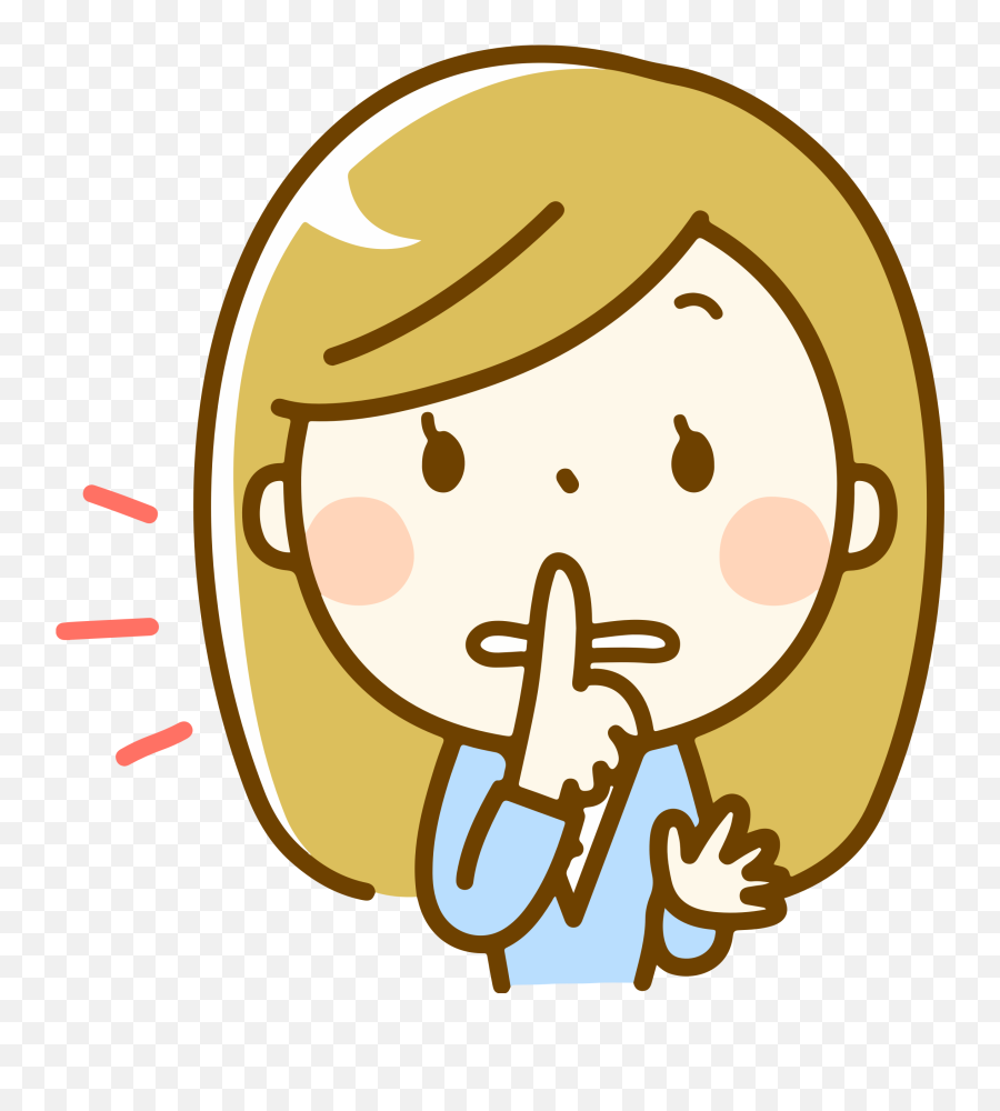 Shhh Clipart - Shhh Png Emoji,Shush Emoji