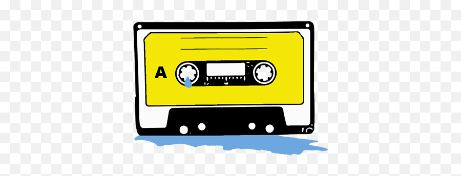 Funny Cassette - Stickers For Imessage By Assim Mamedov Tape Loop Emoji,Cassette Tape Emoji