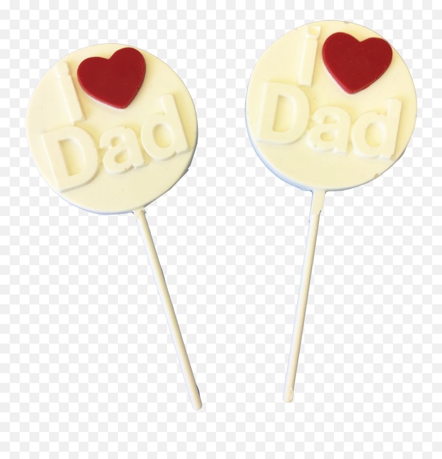I Love Dad White Chocolate Lollipops - Girly Emoji,Patrick With Heart Emojis Around Him I Love Dad White Chocolate Lollipops - Girly Emoji,Patrick With Heart Emojis Around Him