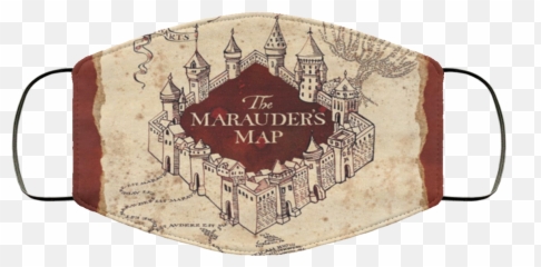 Harry Potter Marauders Map Face Mask Emoji,Marauders Map Emojis