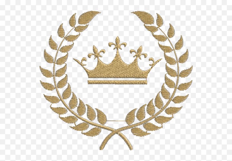 Matriz De Bordado Moldura Com Coroa 3 - Png Vector Artesanal Beer Free Emoji,Coroas De Folres Para Velorio Em Emoji