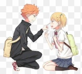 Haikyuu Karasuno Hinata Shoyo Sticker - Hinata Yachi Haikyuu Emoji,Hitoka's Emoticon