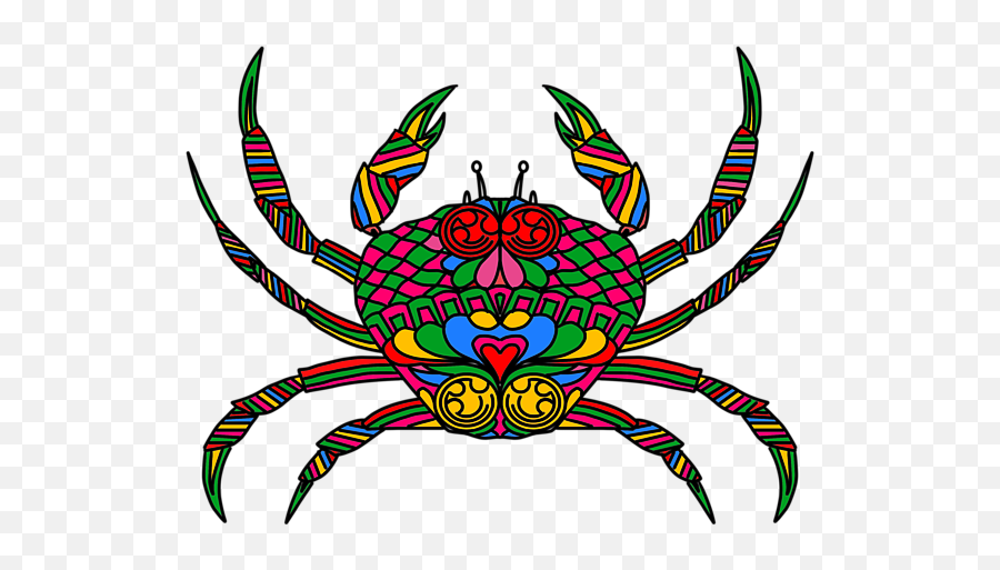 Satarangi Kekada T - Shirt Cancer Emoji,^ Crab Emoticon V.