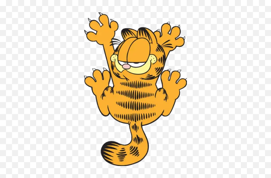 Garfield Stickers For Whatsapp - Garfield Png Emoji,Garfield Emojis For Android