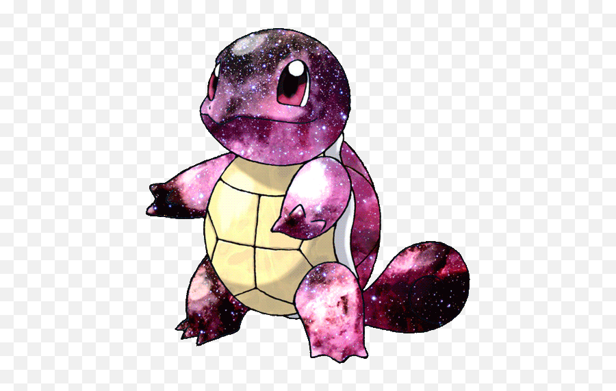 Pokemon Galaxy Space Sticker By Dragaypultu200d - Galaxy Pokemon Emoji,Squirtle Emojis